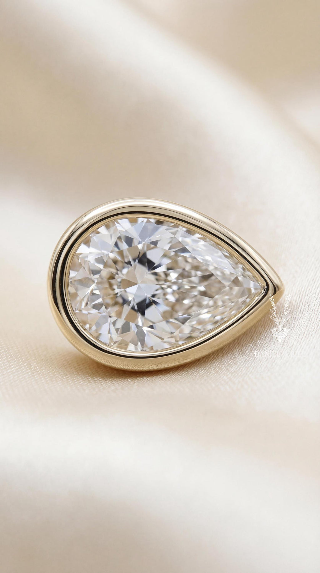 2ct Emerald Cut Lab Diamond Solitaire Pendant – 14k Gold Cable Chain