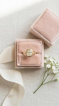 2ct Cushion Cut Diamond Engagement Ring Bezel Set Solitaire 14k Solid Gold Wedding Ring Modern Minimalist Low Profile Promise Ring